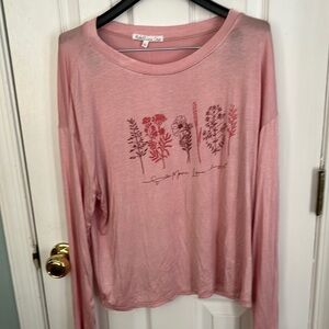 Rebellious One pink tee shirt
